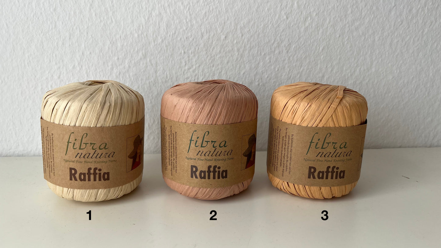 Fibra Natura Raffia Garn