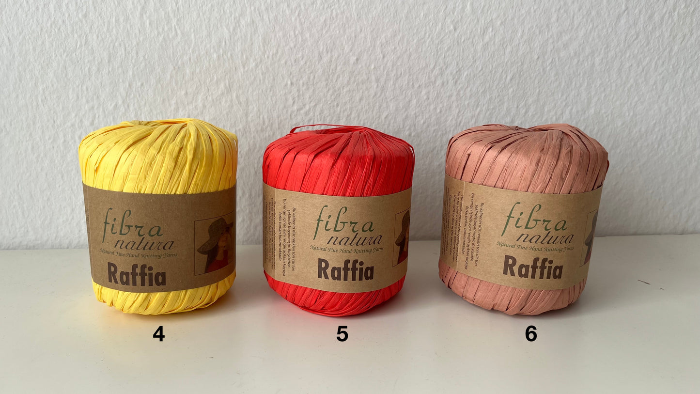 Fibra Natura Raffia Garn